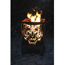 Feuerkorb Motiv "Tiger"