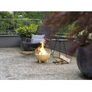 Keramik-Feuerschale "Feuerhelm"